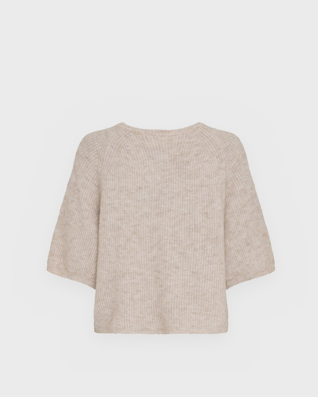 Moss Copenhagen Cardigan MSCHBondie Hope 2/4 Cardigan Oatmeal Melang – Bild 2