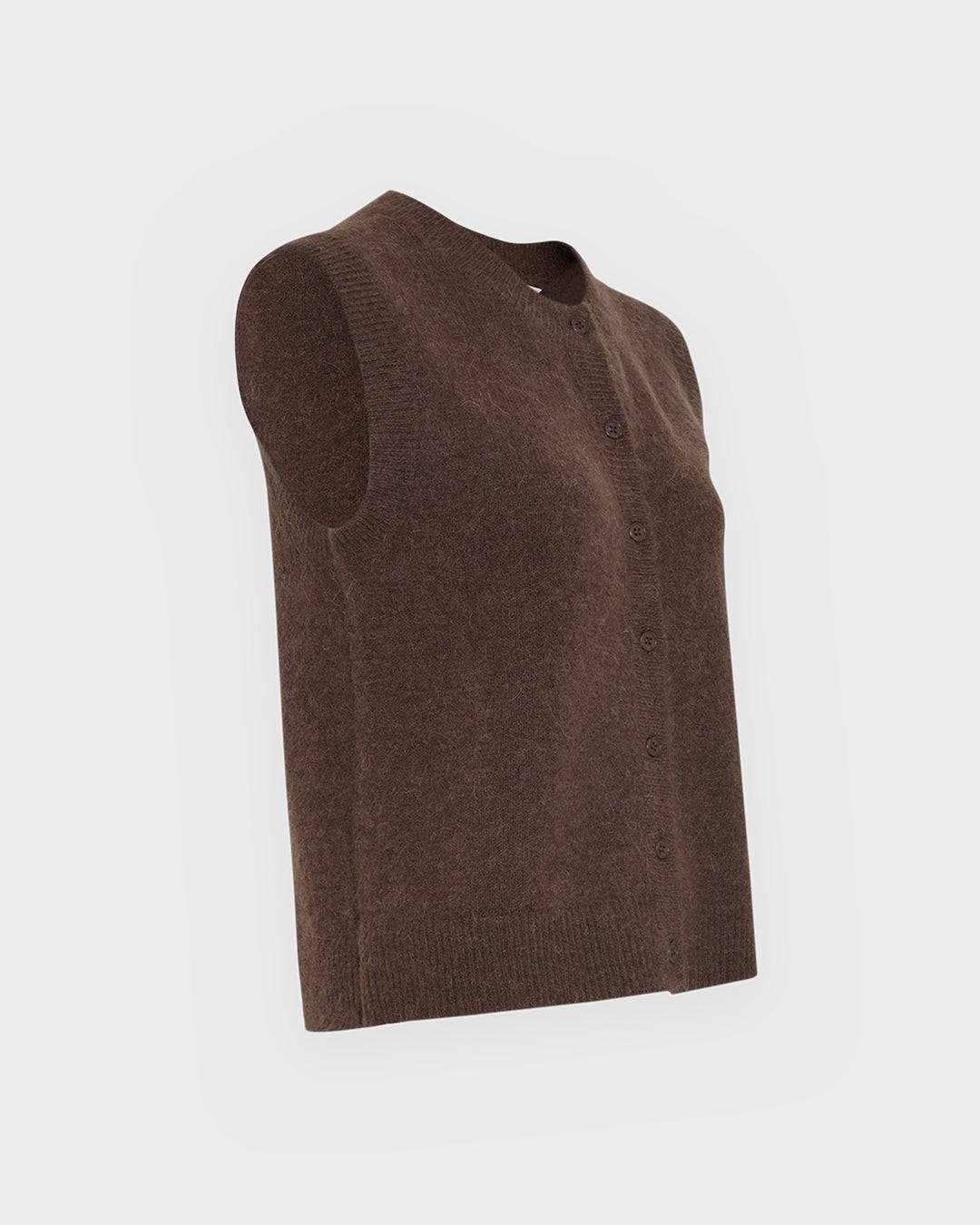 Moss Copenhagen Weste MSCHBondie Hope Vest Hot Fudge – Bild 3