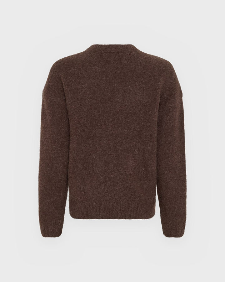 Moss Copenhagen Pullover MSCHFestina Hope Pullover Hot Fudge – Bild 2