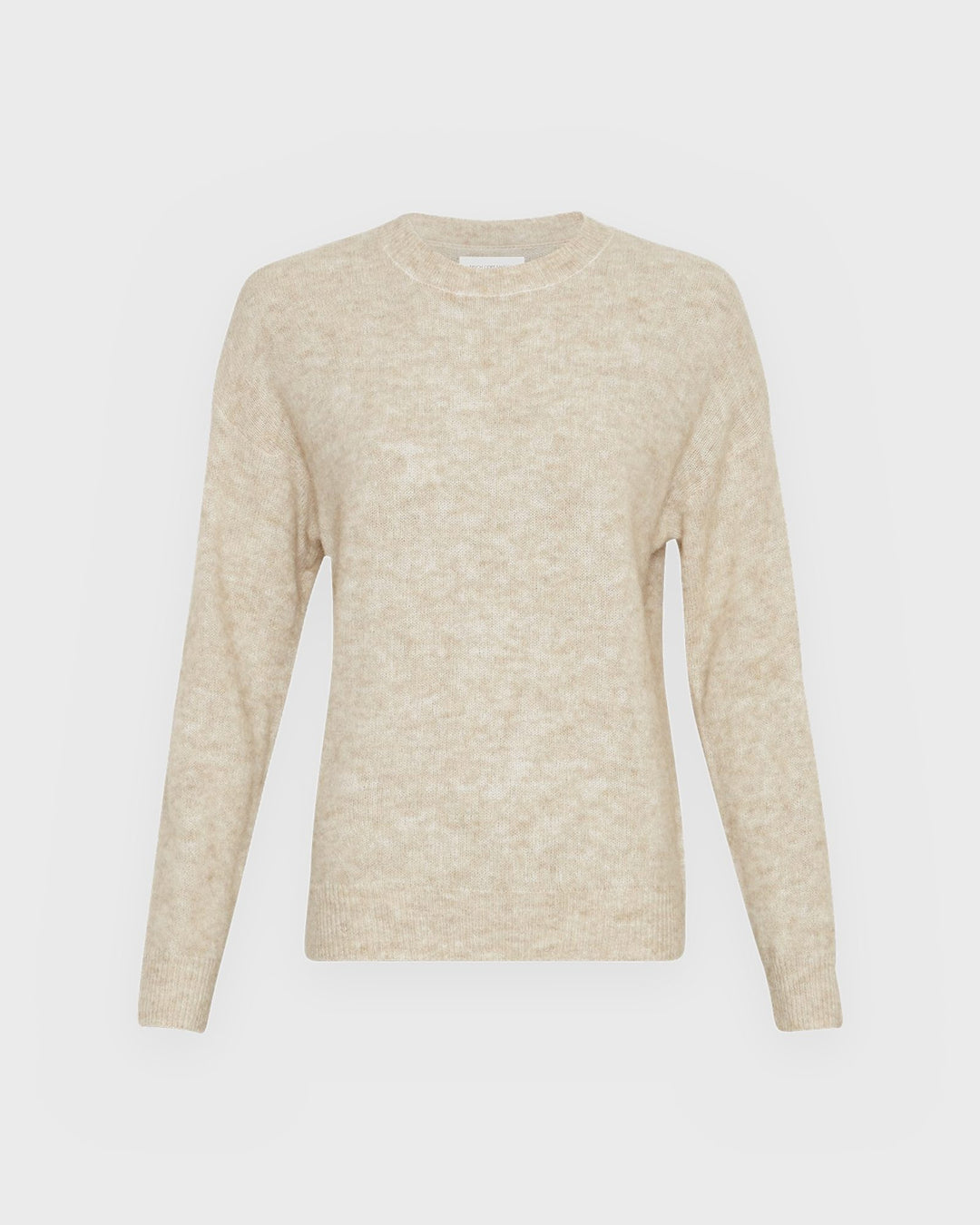 Moss Copenhagen Pullover MSCHFestina Hope Pullover Oatmeal Melange