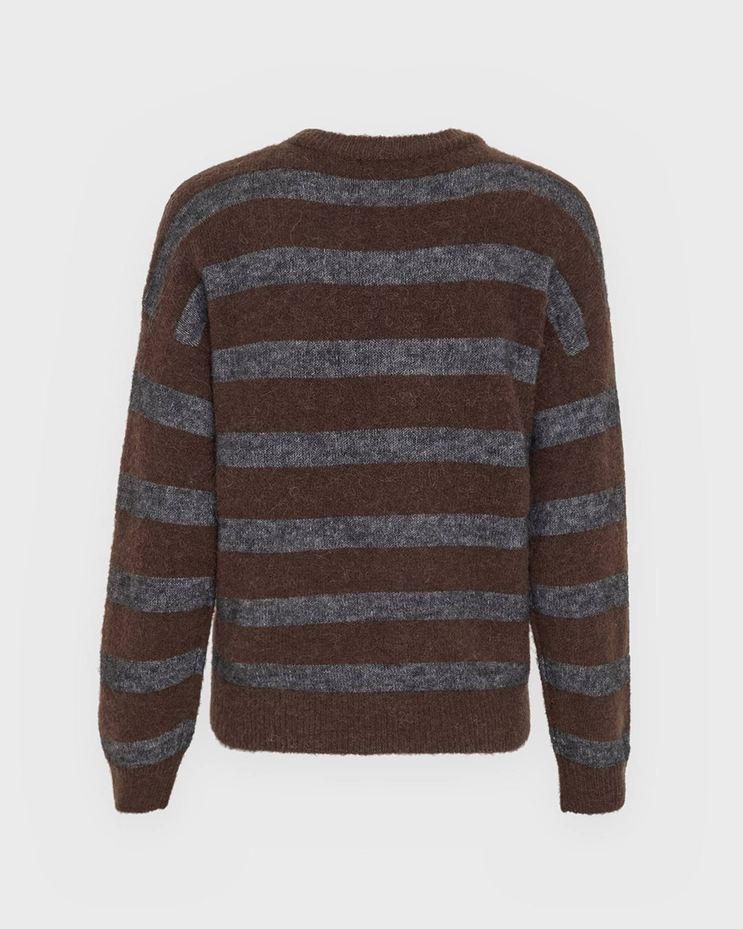 Moss Copenhagen Pullover MSCHFestina Hope Pullover STP Hot Fudge/Grey – Bild 3