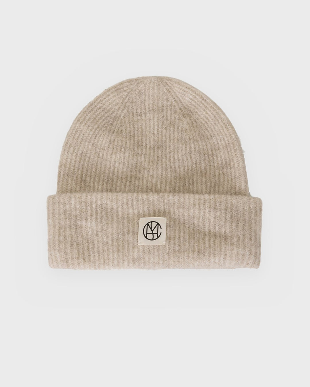 Moss Copenhagen Mütze MSCHHope Icon Beanie Oatmeal Melange