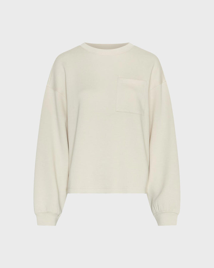 MSCHIlliana Ima QSweatshirt Oatmeal