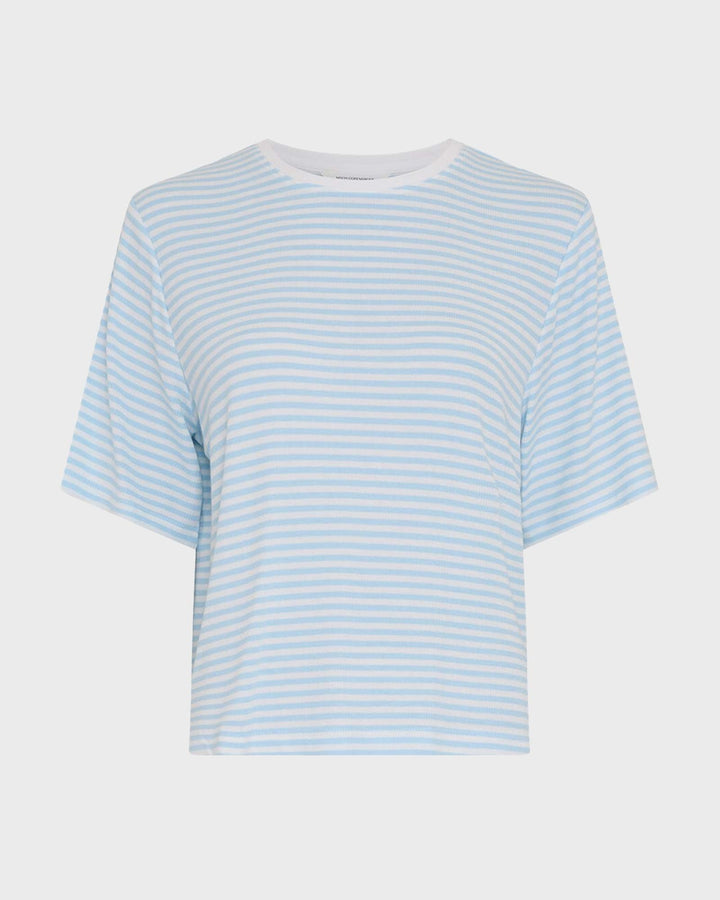 MSCHJana Tee Stripe Egret/Summer