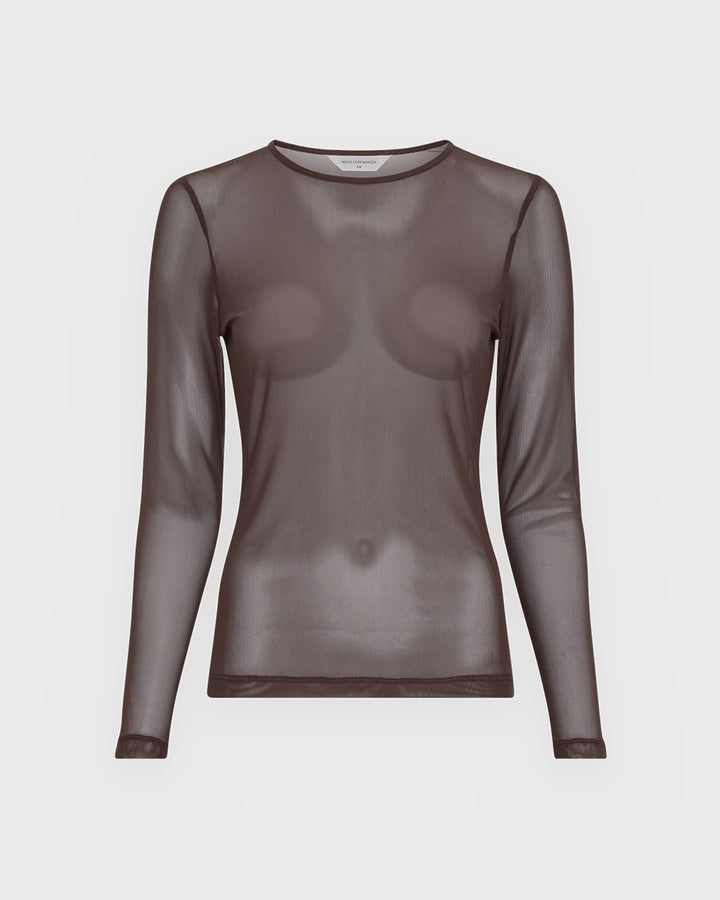 Moss Copenhagen Top MSCHJanie Illenora Top Hot Fudge