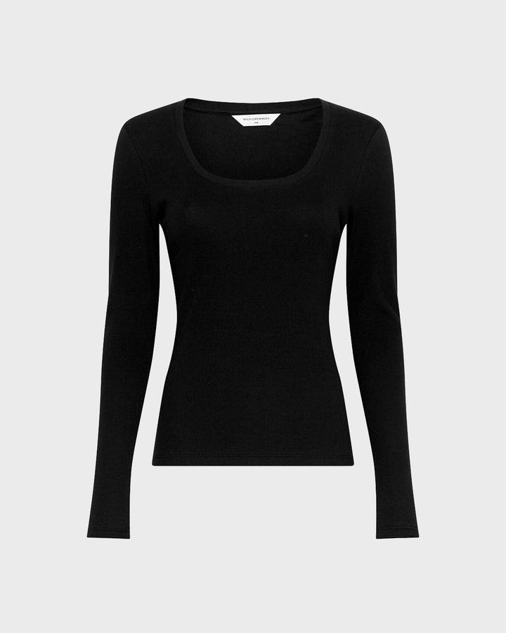 MSCHJeanie RasmiaU Top Black