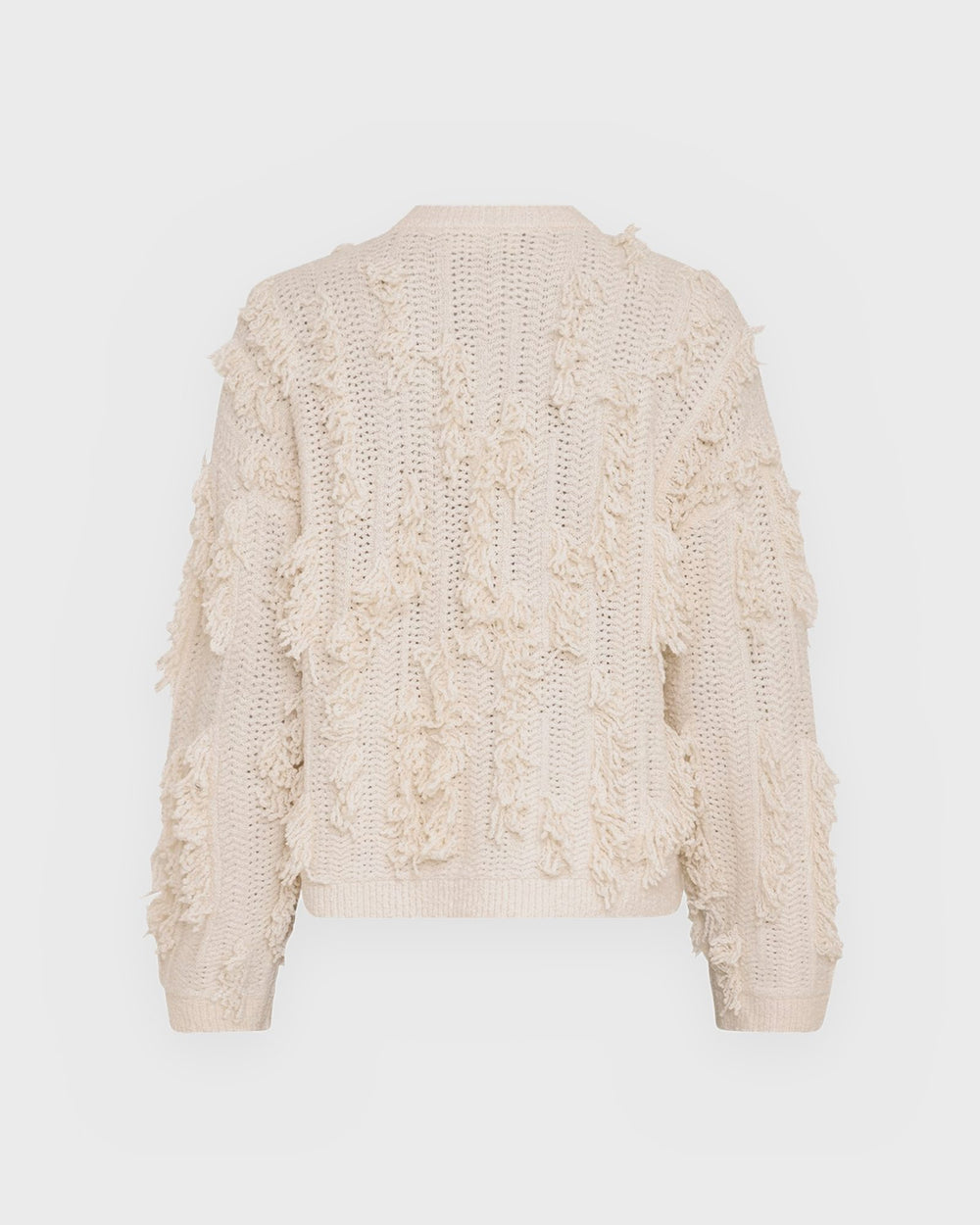Moss Copenhagen Pullover MSCHJennasee Pullover Egret – Bild 2