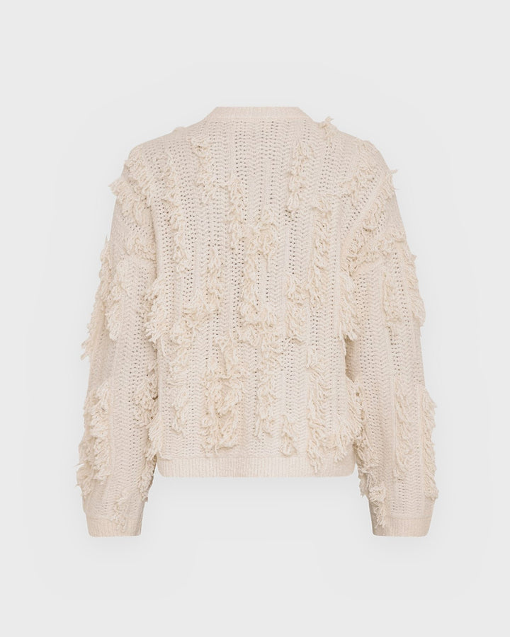 Moss Copenhagen Pullover MSCHJennasee Pullover Egret – Bild 2