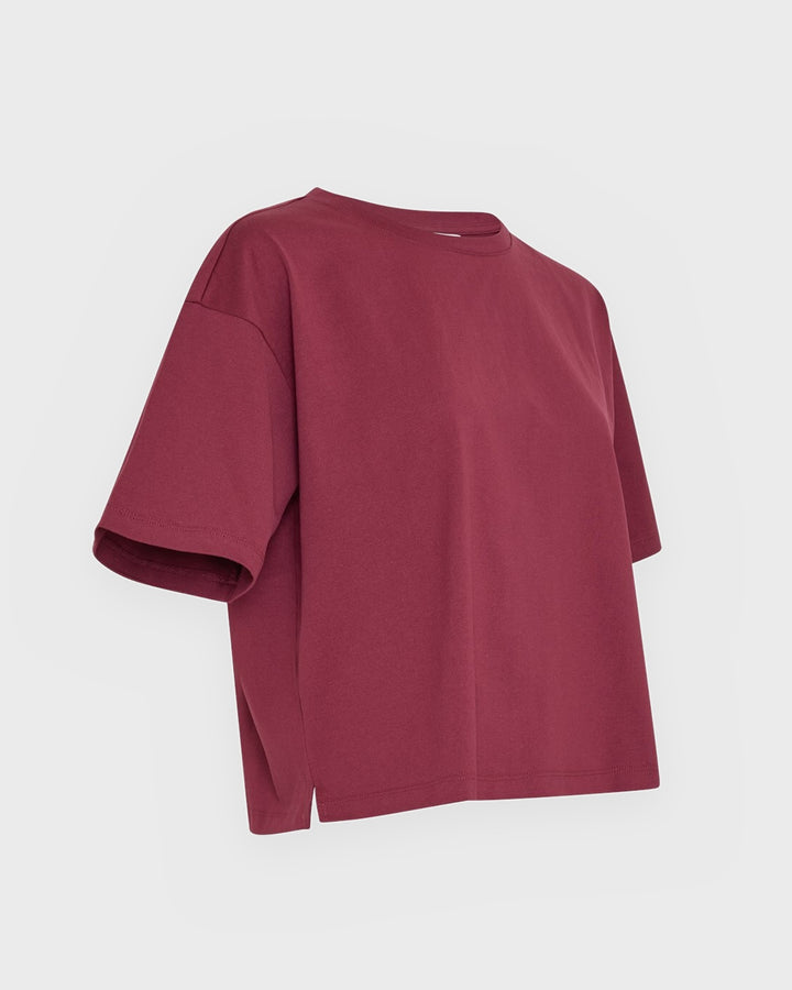 Moss Copenhagen T-Shirt MSCHLeana Tee Rhododendron – Bild 3