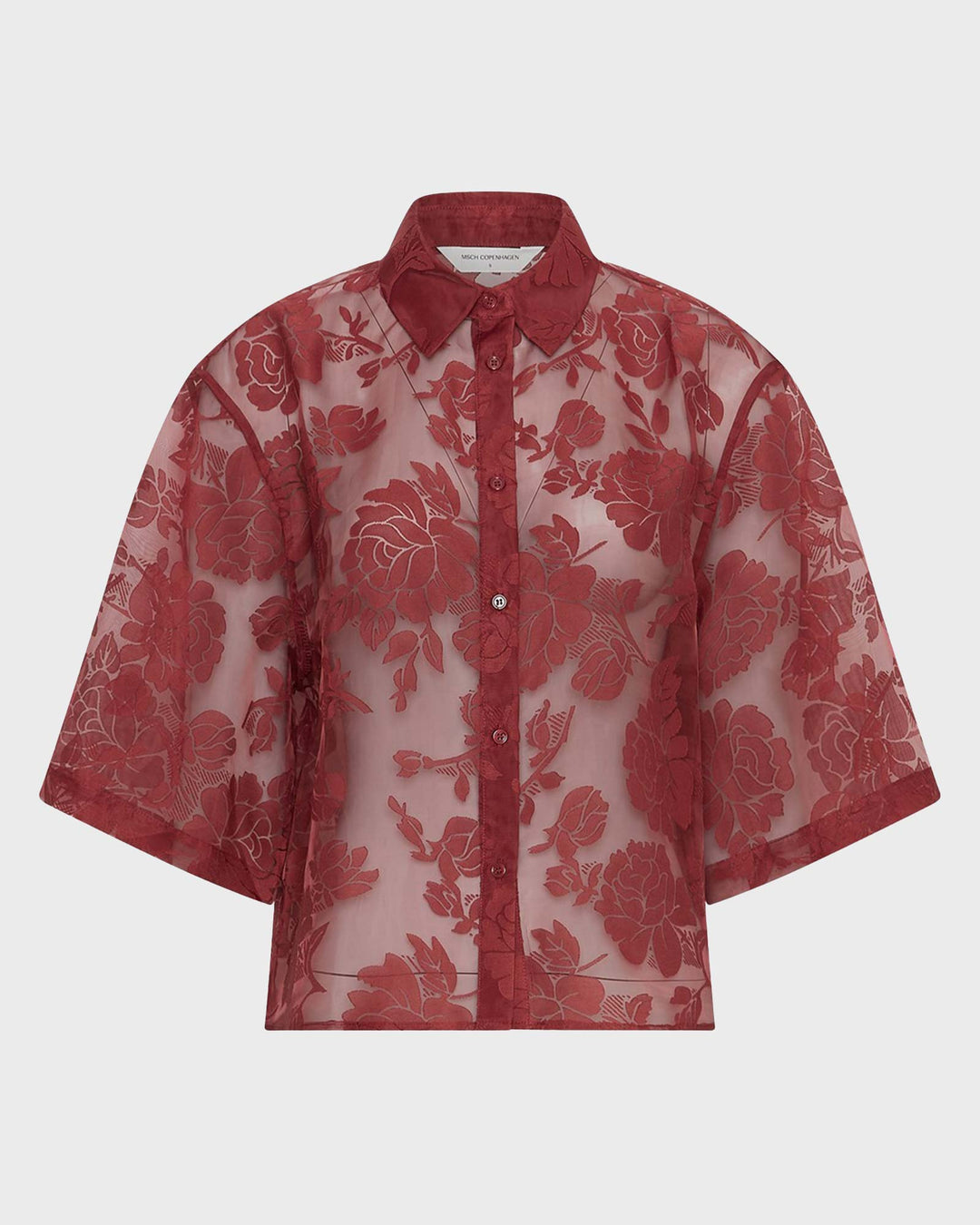 MSCHLettiche 3/4 Shirt Syrah