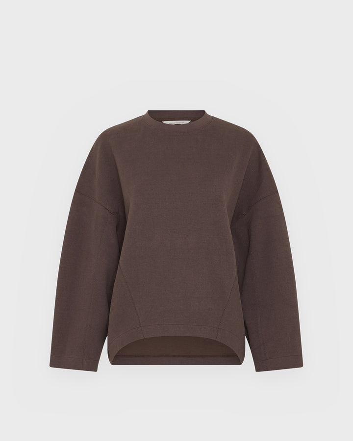 Moss Copenhagen Sweatshirt MSCHMarletta Sweatshirt Hot Fudge