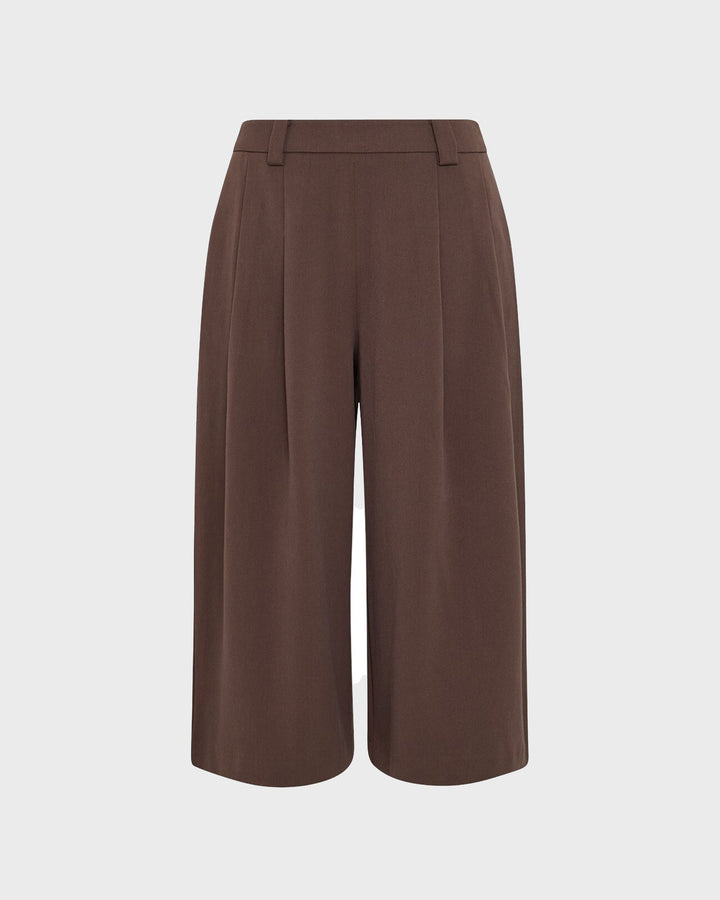 MSCHMaryla Henrika HW Culotte Pants Hot Fudge