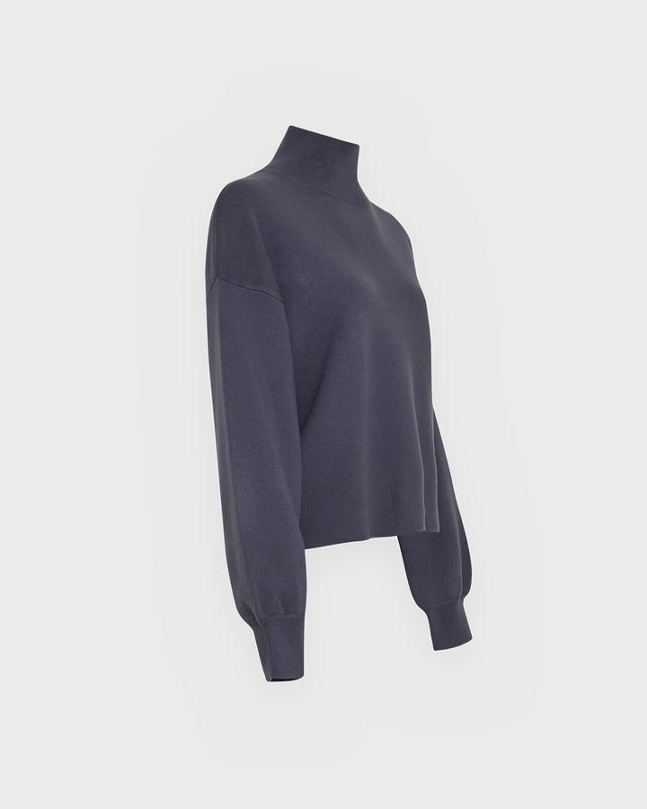 Moss Copenhagen Pullover MSCHMercy East M Pullover India Ink – Bild 2
