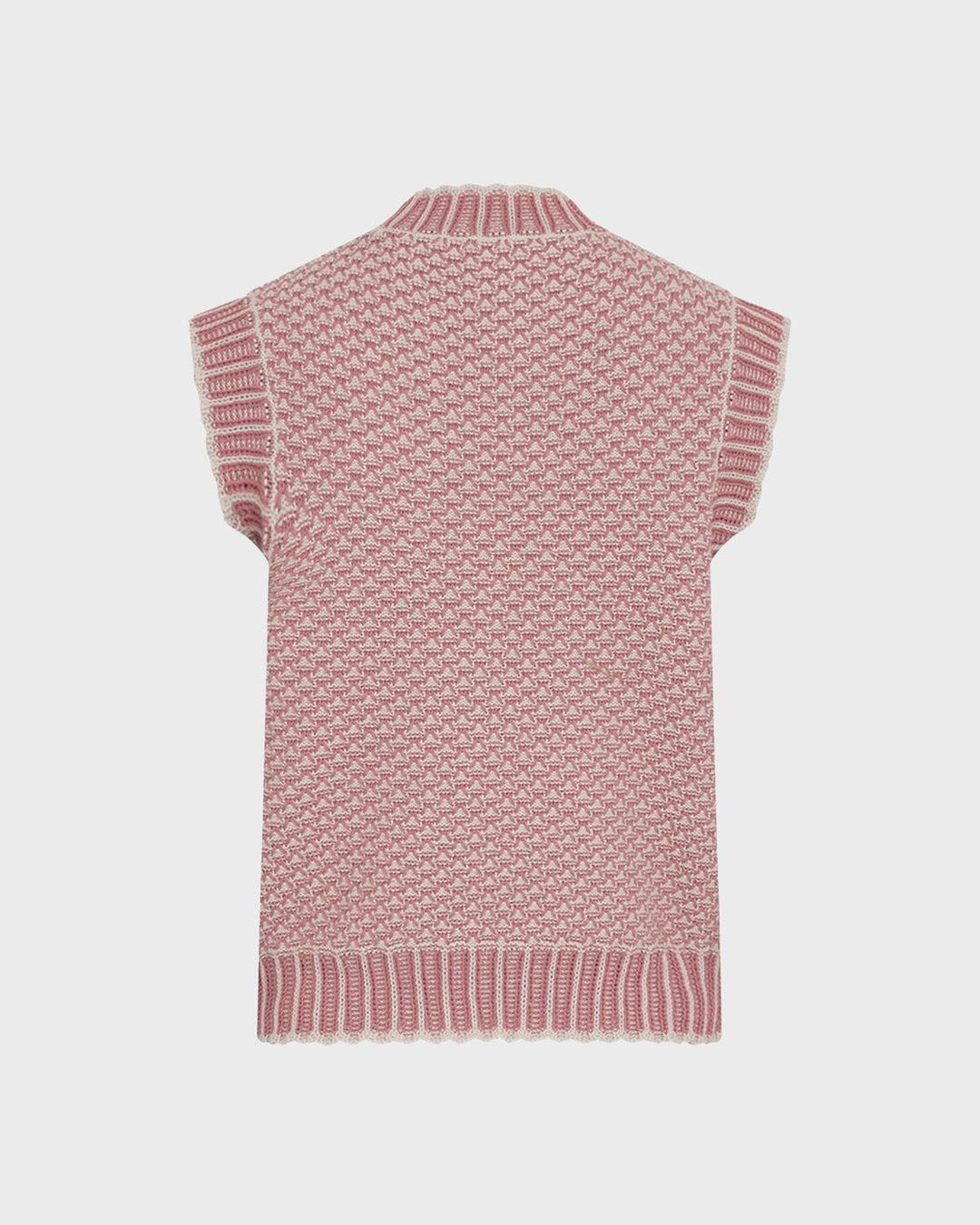 MSCHPilla Vest Oatmeal/ Faded Rose