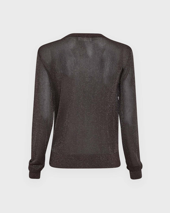 Moss Copenhagen Cardigan MSCHShirleyCardigan Molé/Silver – Bild 2