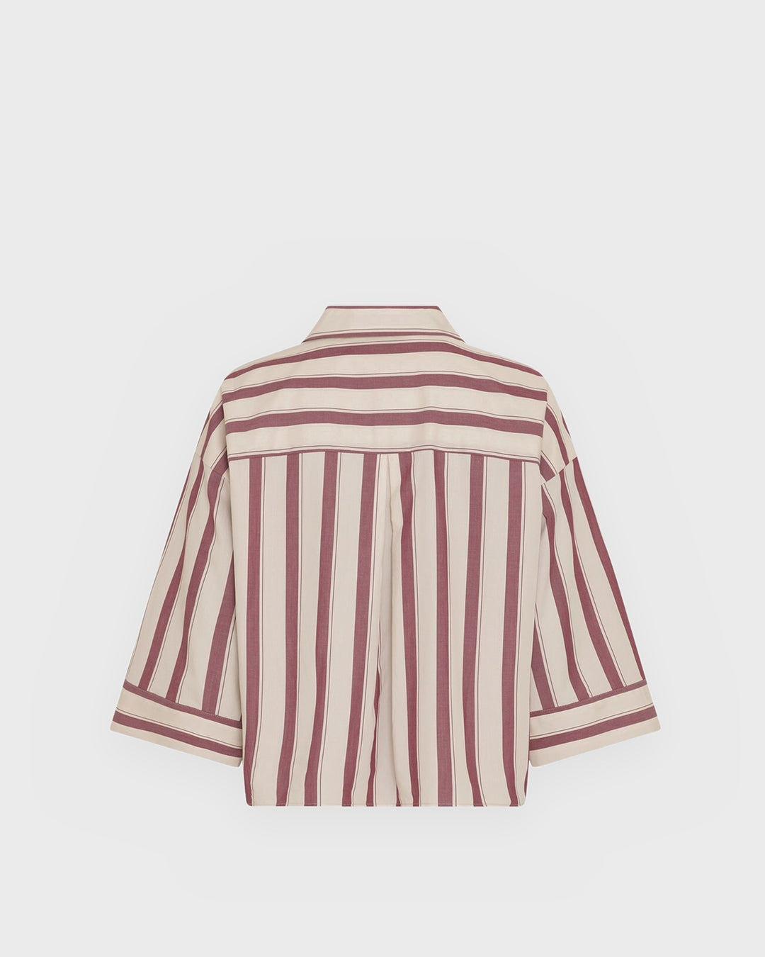 Moss Copenhagen Shirt MSCHSusana Selmina 3/4 Shirt STP Rhodode/Oat – Bild 2