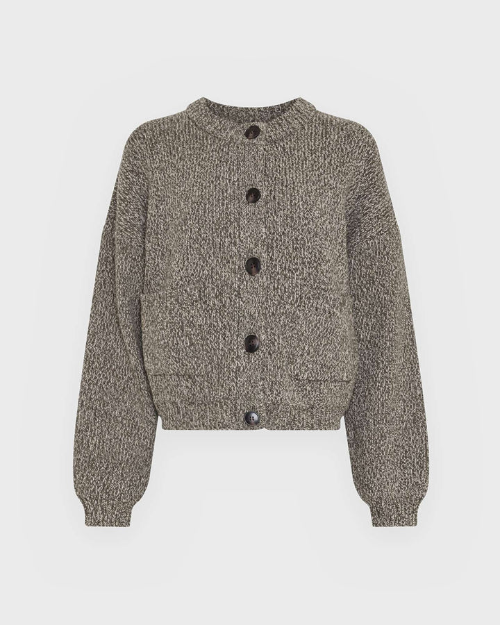 Moss Copenhagen Cardigan MSCHTrinity Lissi Cardigan Kalamata Melange