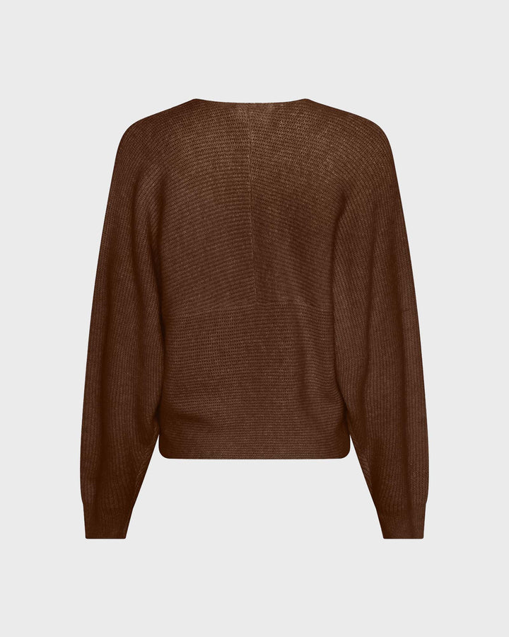 MSCHZinelle HopeWrap Pullover Slate Black Melange
