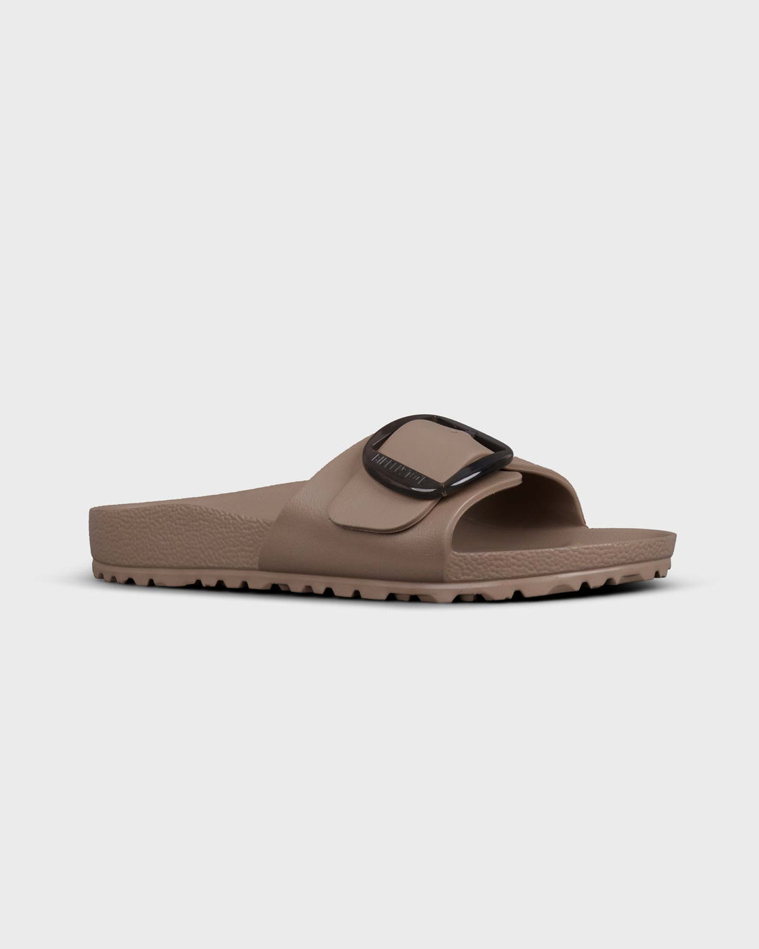 Madrid Big Buckle Eva Gray Taupe