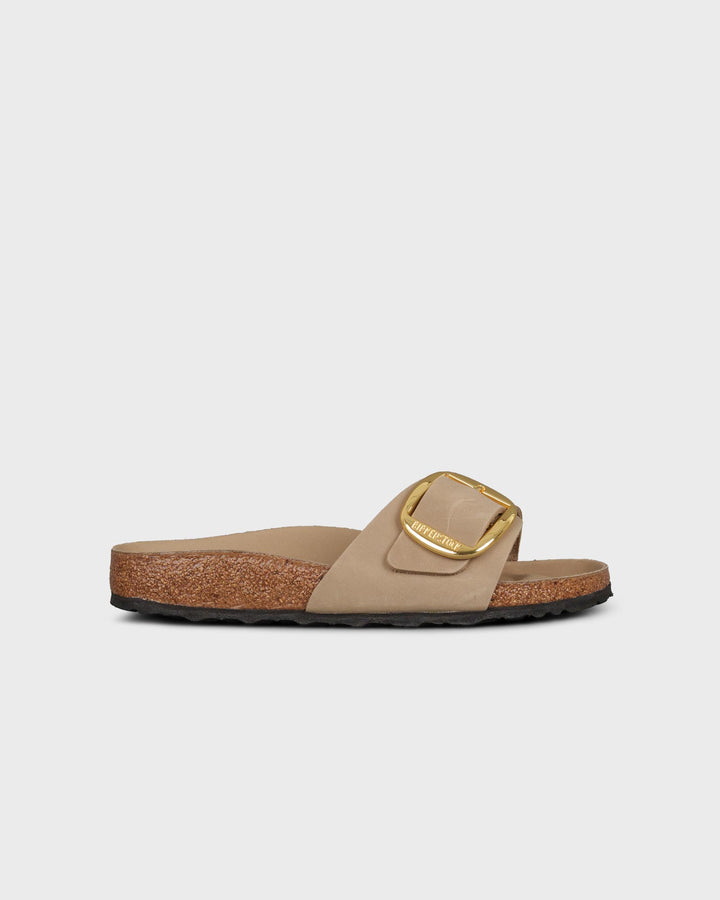 Madrid Big Buckle Natural Leather Oiled Tabacco