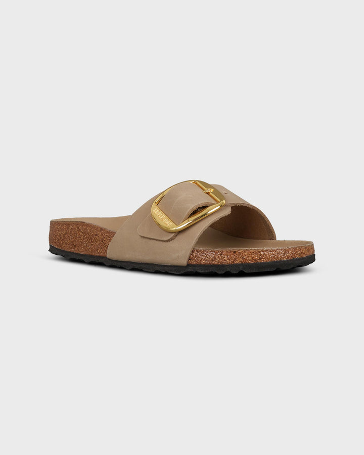 Madrid Big Buckle Natural Leather Oiled Tabacco