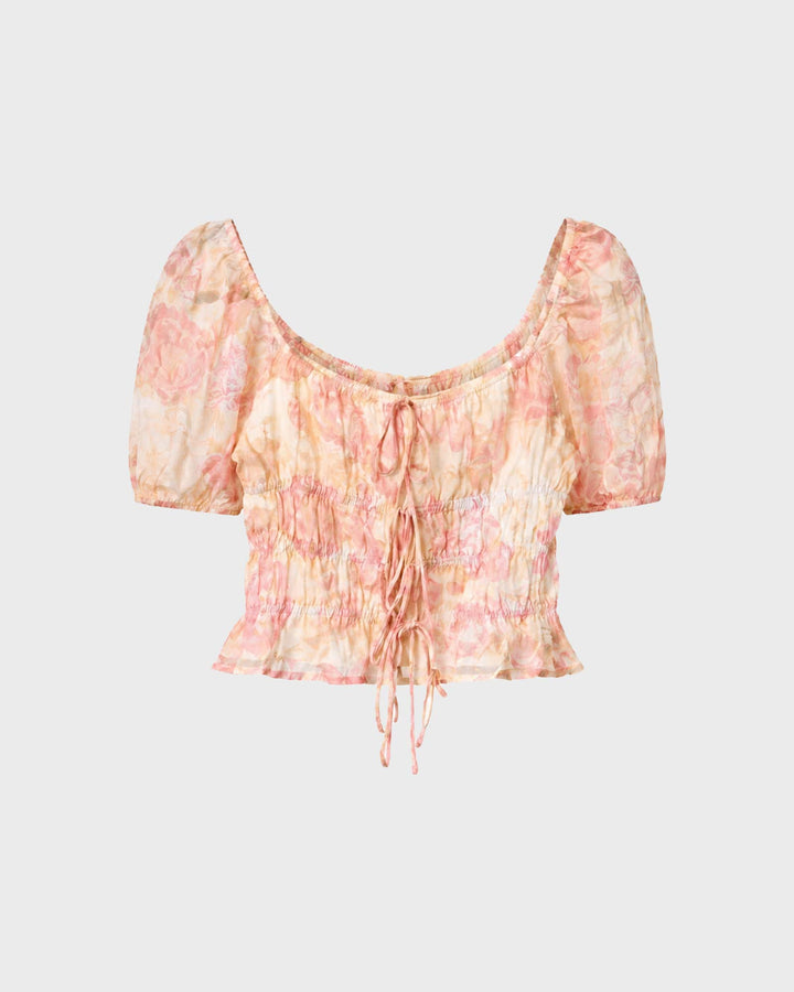 Maelle Blouse Soft Floral
