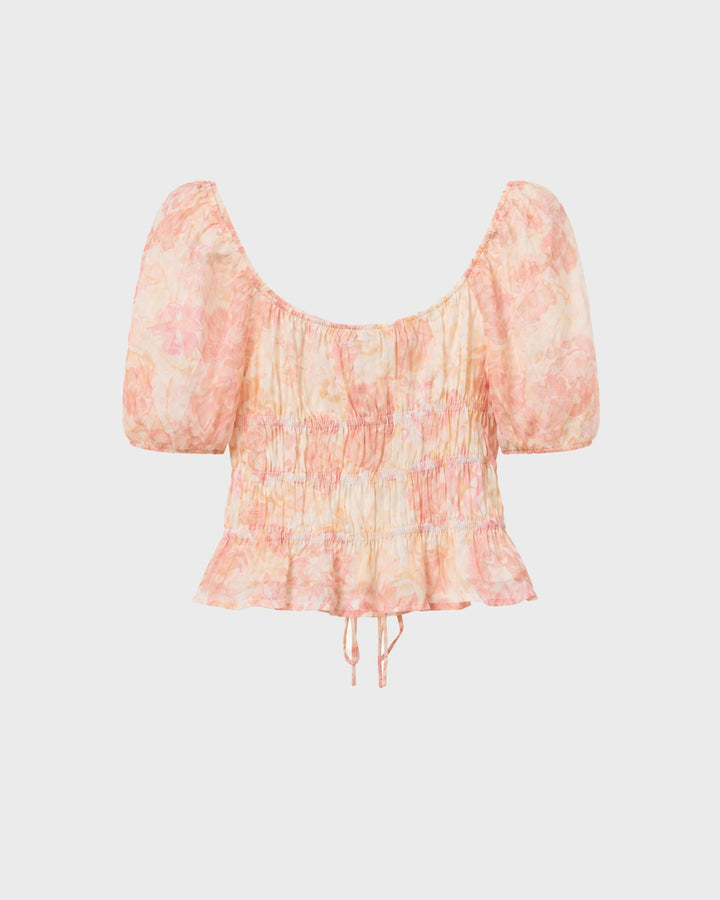 Maelle Blouse Soft Floral