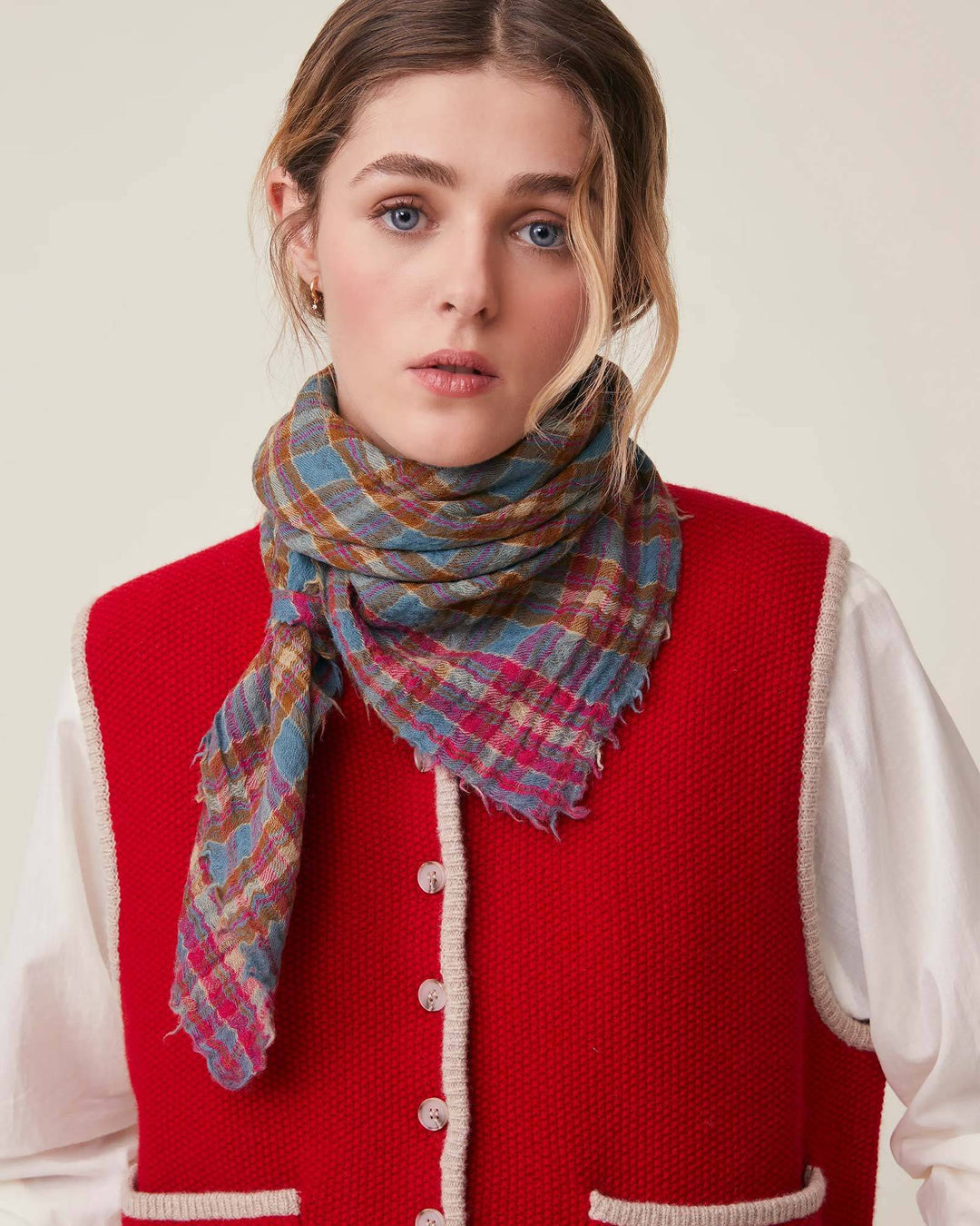 MOISMONT Scarf Magda Scarf No. 793 Farce