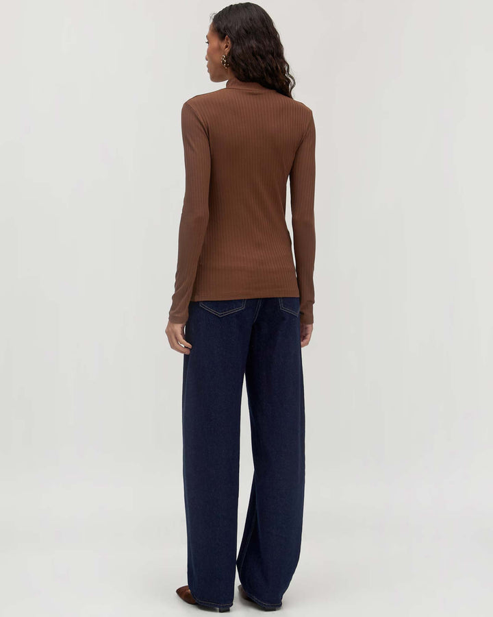 Manon Longsleeve Fondue Fudge