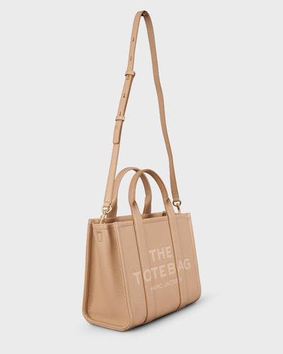 The Leather Medium Tote Bag Camel myMEID