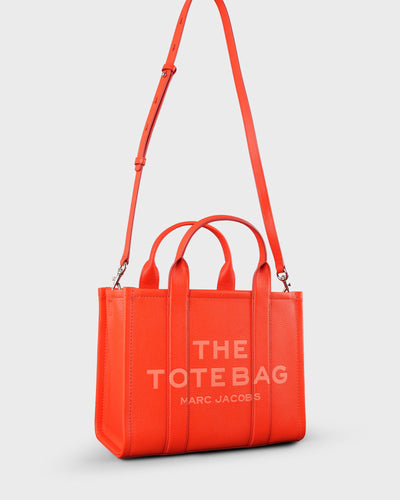 Marc Jacobs Tasche The Leather Medium Tote Bag Electric Orange myMEID