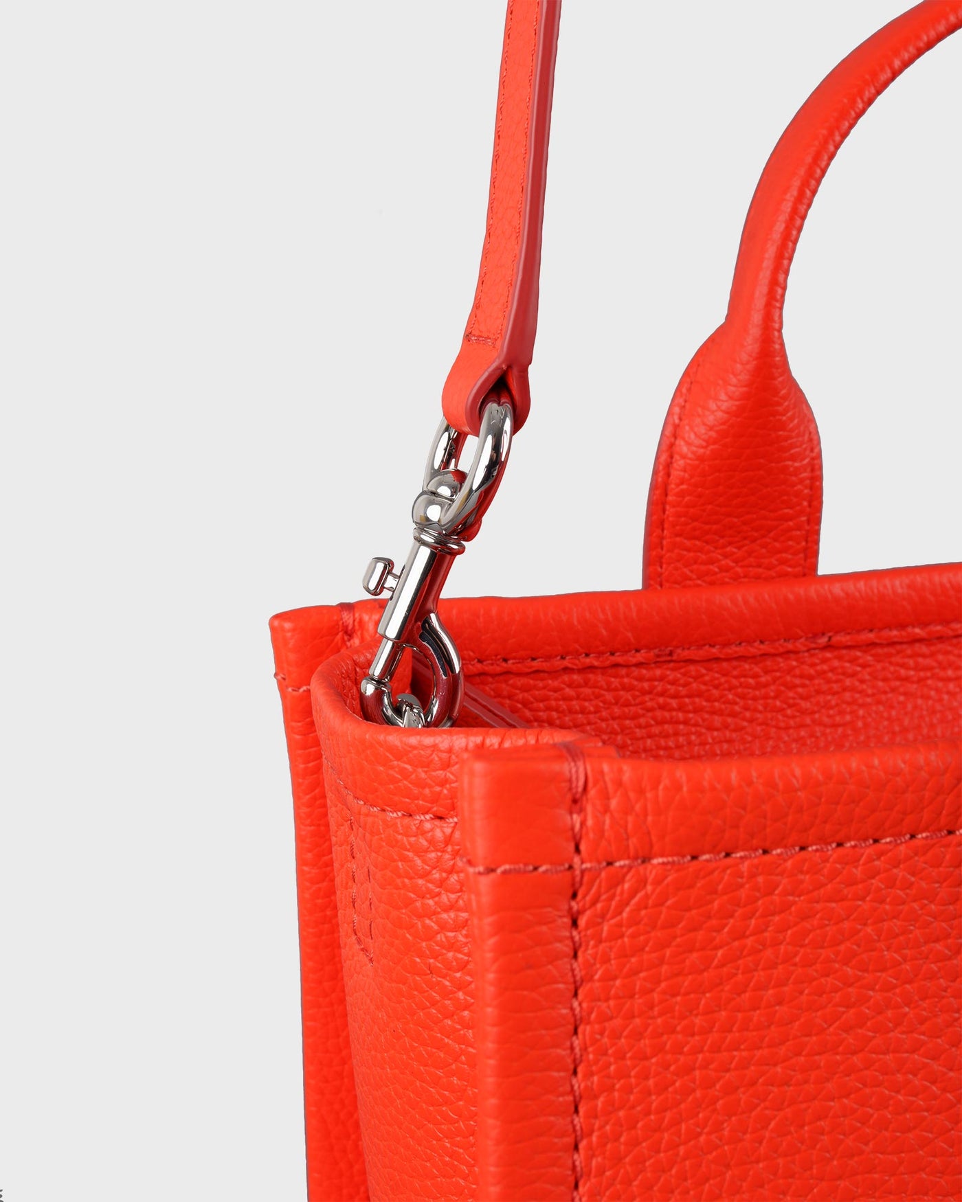 Marc Jacobs Tasche The Leather Medium Tote Bag Electric Orange myMEID