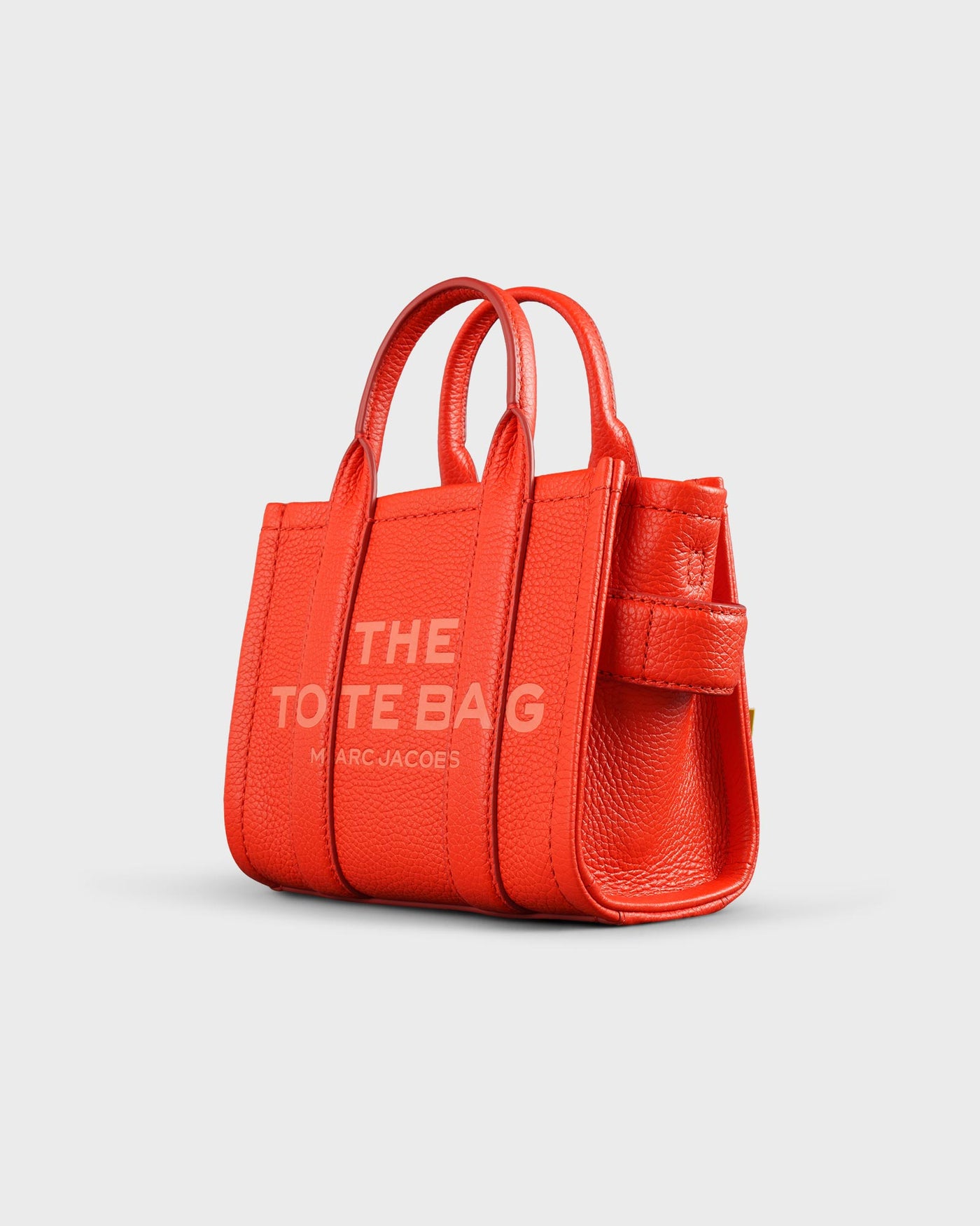 Marc Jacobs Umhängetasche The Leather Micro Tote Bag Electric Orange myMEID