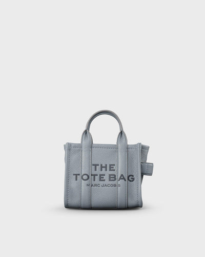 Marc Jacobs Tasche The Leather Micro Tote Bag Wolf Grey myMEID