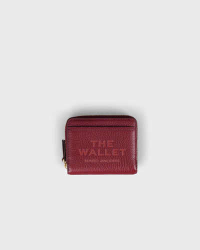 Marc Jacobs Geldbeutel The Leather Mini Compact Wallet Cherry myMEID