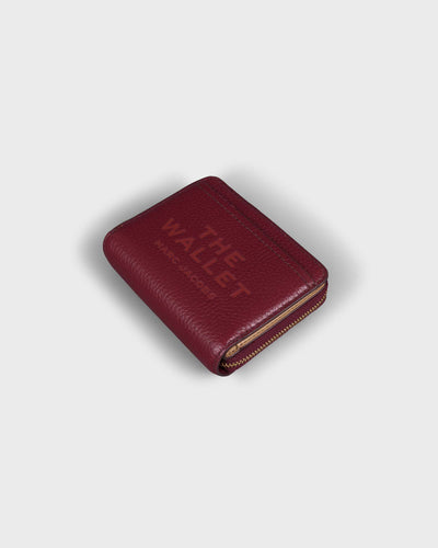 Marc Jacobs Geldbeutel The Leather Mini Compact Wallet Cherry myMEID