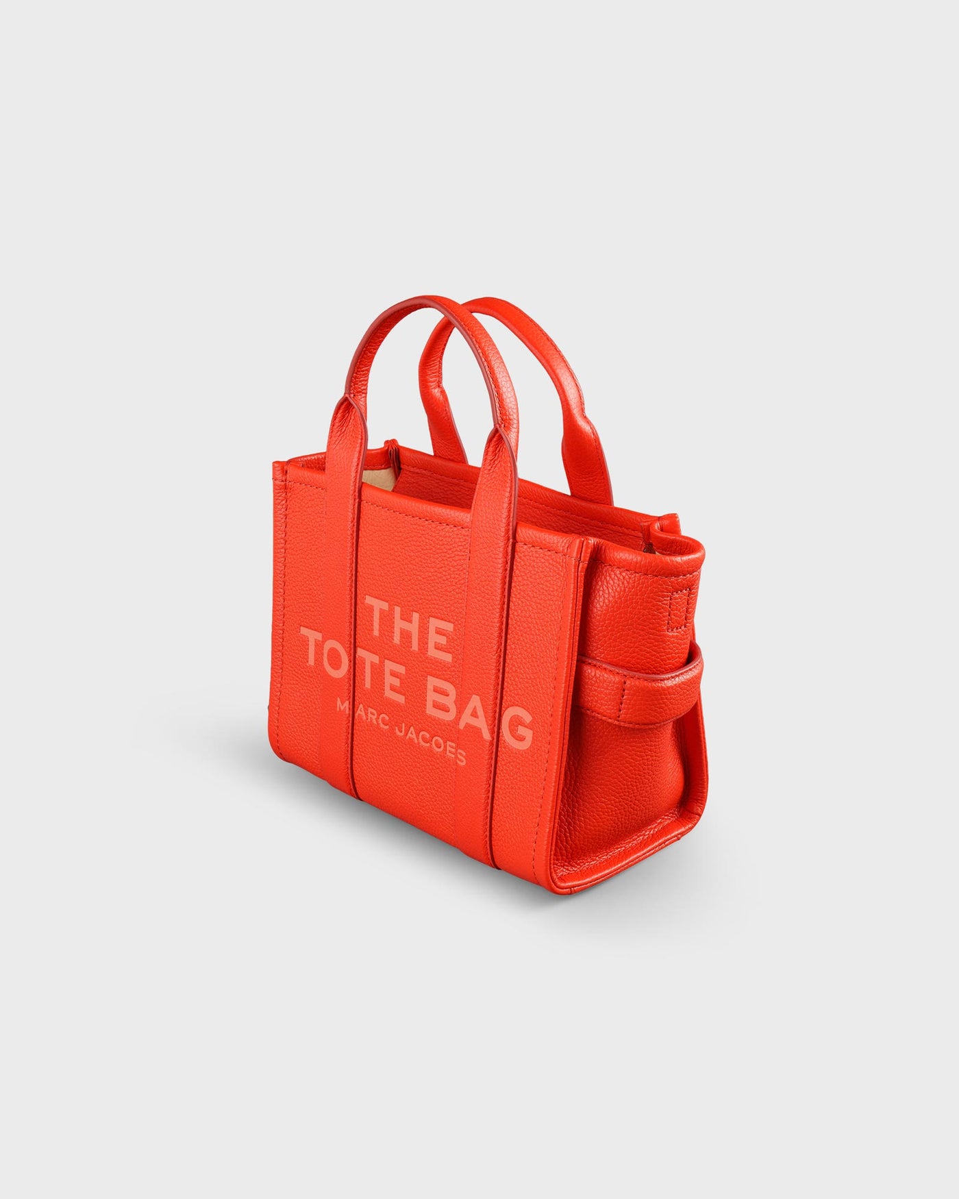 Marc Jacobs Tasche The Leather Mini Tote Bag Electric Orange myMEID