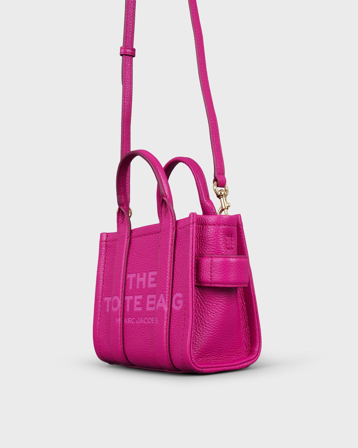 Marc Jacobs Umhängetasche The Leather Mini Tote Bag Lipstick Pink myMEID