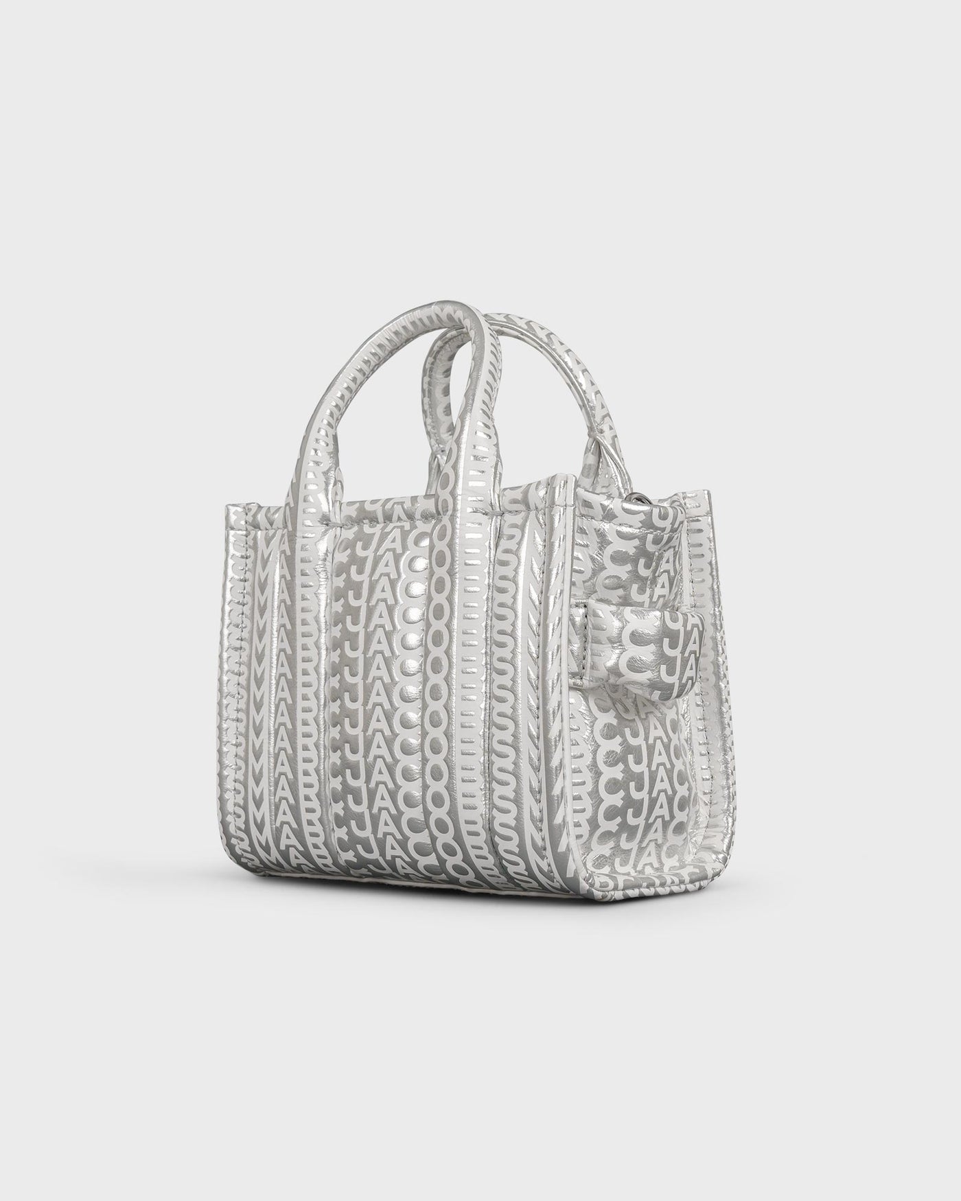 Marc Jacobs Tasche The Micro Tote silber myMEID