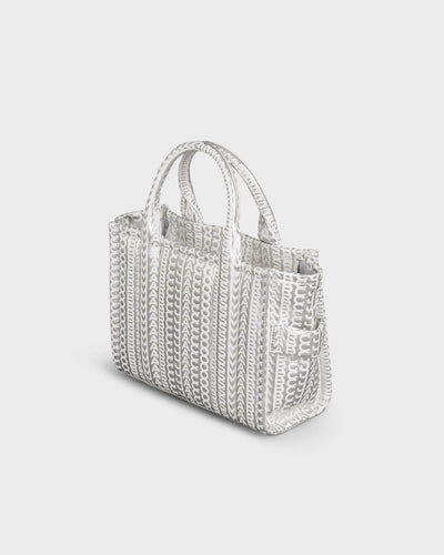 Marc Jacobs Tasche The Mini Tote silber myMEID