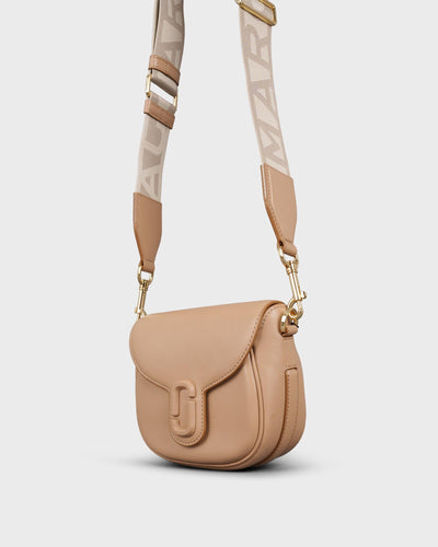 Marc Jacobs Umhängetasche The Small Leather Covered Saddle Bag Camel myMEID