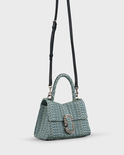 Marc Jacobs Tasche The St Marc Top Handle Sun Faded Denim myMEID