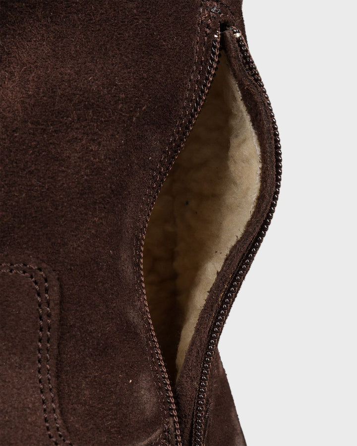 APPLE OF EDEN Schuhe Maren 87 Suede Leather Testa Di Moro – Bild 5