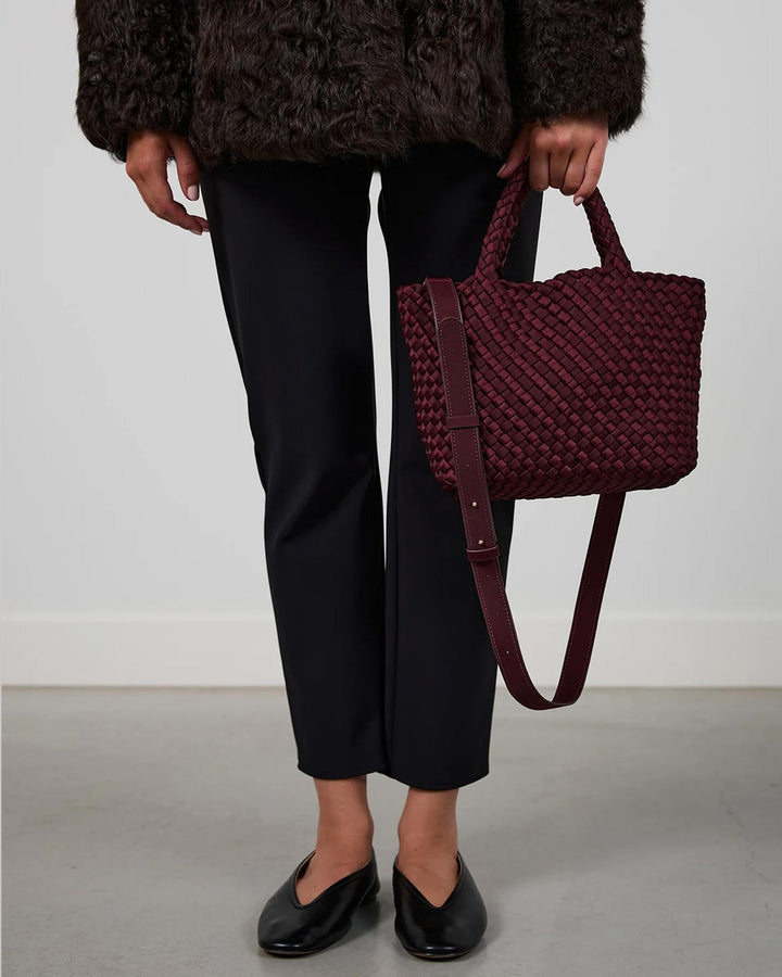 Marrea Midi Inkberry Satin Stripe