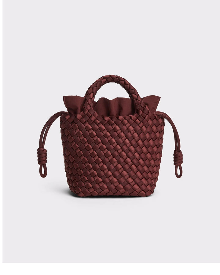 MARREA Handtasche Marrea Midi Inkberry Satin Stripe – Bild 2