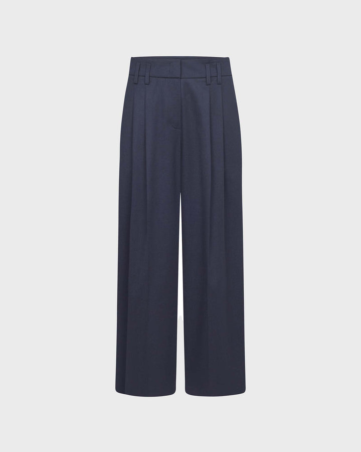 Mayla 6/8 Wool Flannel Marine