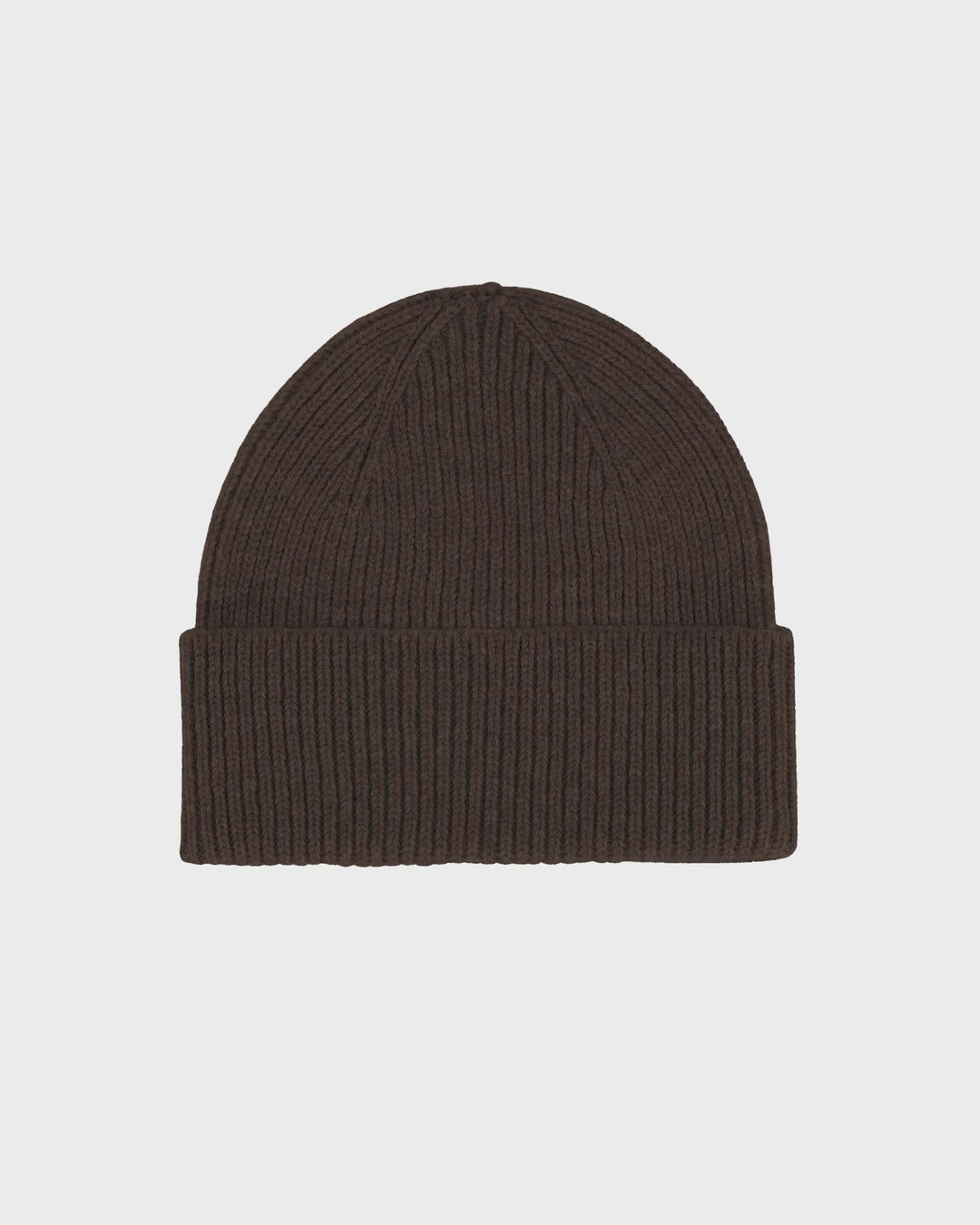 Merino Wool Beanie Coffee Brown