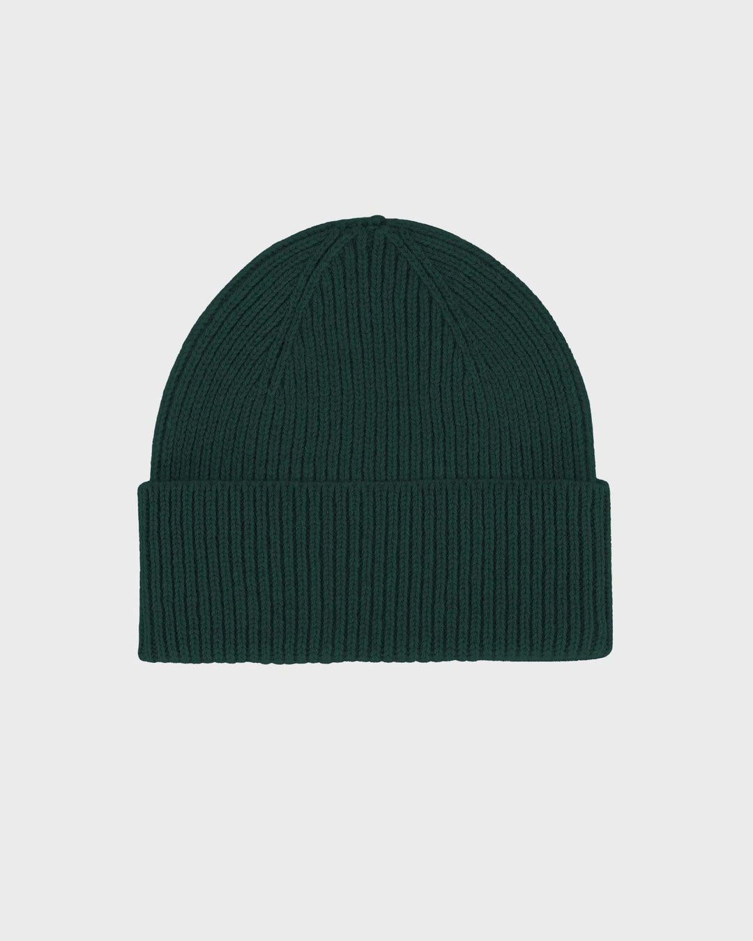 Merino Wool Beanie Emerald Green