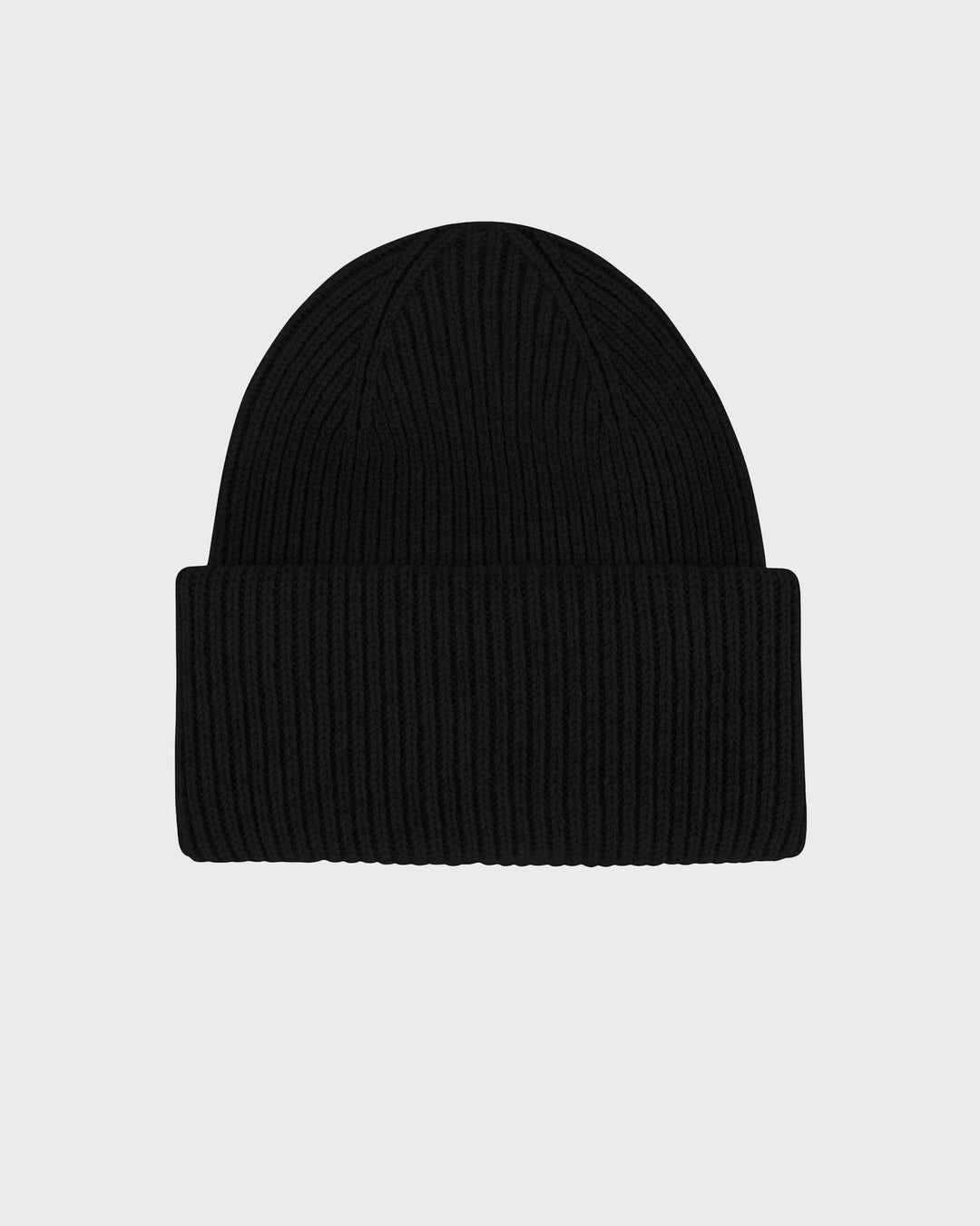 Merino Wool Hat Deep Black