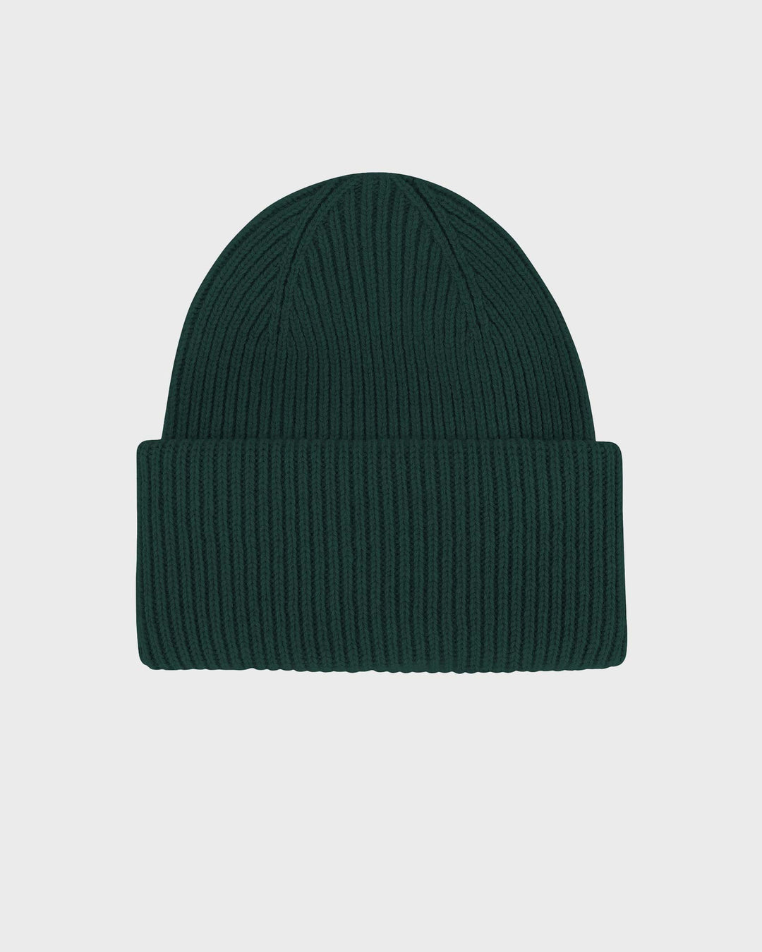 Merino Wool Hat Emerald Green